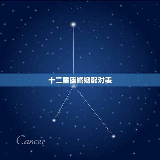 十二星座婚姻配对表 射手座命中注定的真爱2022年 十二星座婚姻配对表 射手座命中注定的真爱2022年