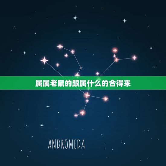 属属老鼠的跟属什么的合得来，属鼠的和什么属相最配？