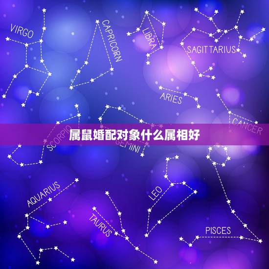 属鼠婚配对象什么属相好，属鼠的和什么属相最配，属鼠的属相婚配表女，属鼠