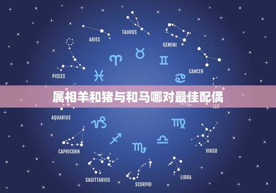 属相羊和猪与和马哪对最佳配偶，属相婚配：男属羊和女属虎相配吗