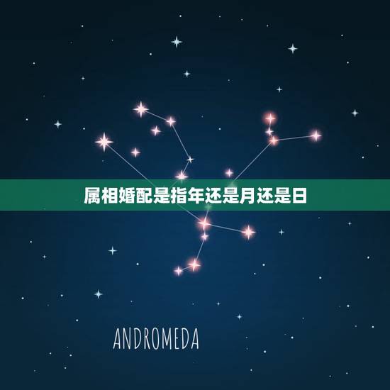 属相婚配是指年还是月还是日，属相婚配是以年月日中哪个属相