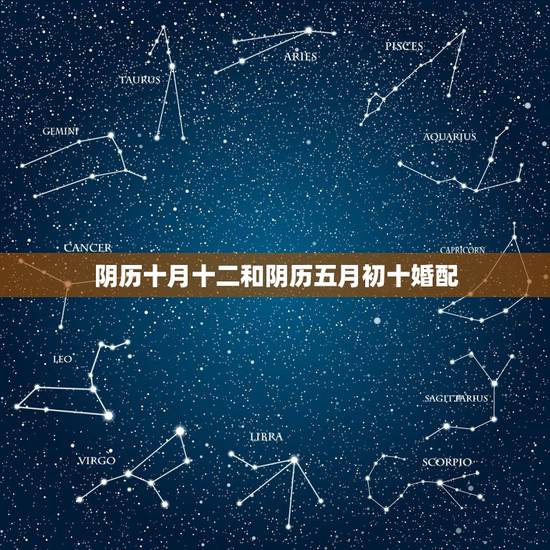 阴历十月十二和阴历五月初十婚配，农历十月十二是生日和阴历十一月十一多少