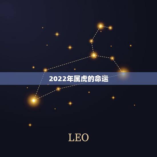 2022年属虎的命运,2022年属虎的几月出生最好农历 2022年属虎的命运,2022年属虎的几月出生最好农历
