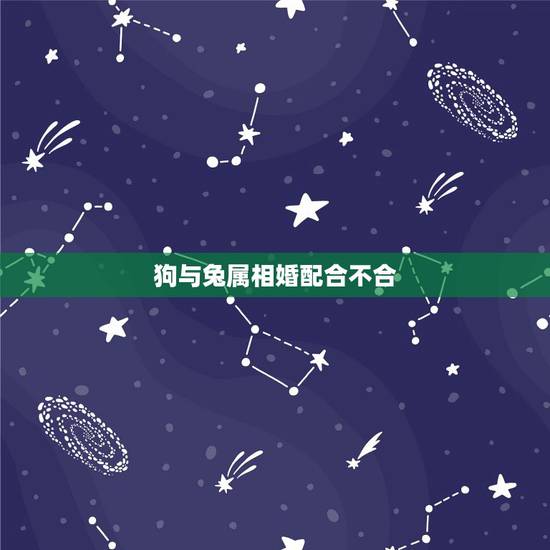 狗与兔属相婚配合不合，属狗和属兔的合不合