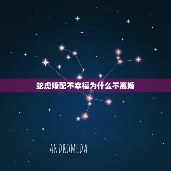 蛇虎婚配不幸福为什么不离婚,虎蛇婚配如何化解 蛇虎婚配不幸福为什么不离婚,虎蛇婚配如何化解