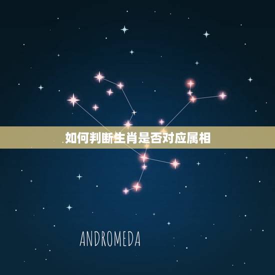 如何判断生肖是否对应属相，如何具体的查看自己的生肖属相？