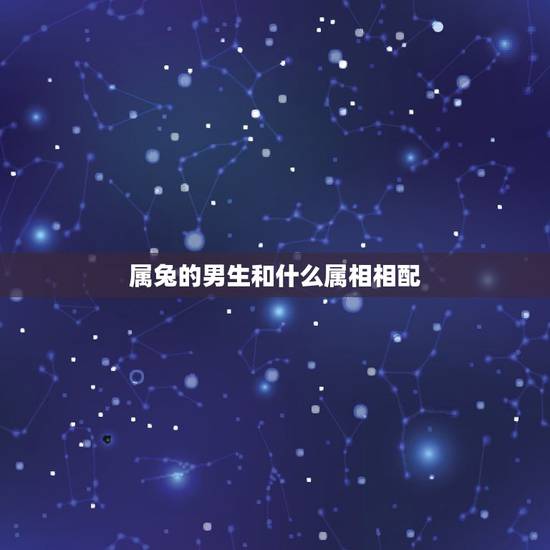 属兔的男生和什么属相相配，属兔的男人和什么属相最配