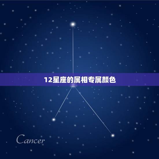 12星座的属相专属颜色，十二生肖的代表颜色？