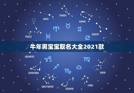 牛年男宝宝取名大全2021款，2021属牛男孩最吉利的名字？