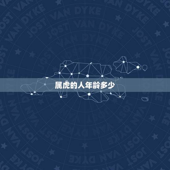属虎的人年龄多少，属虎的年龄表2022 虚岁