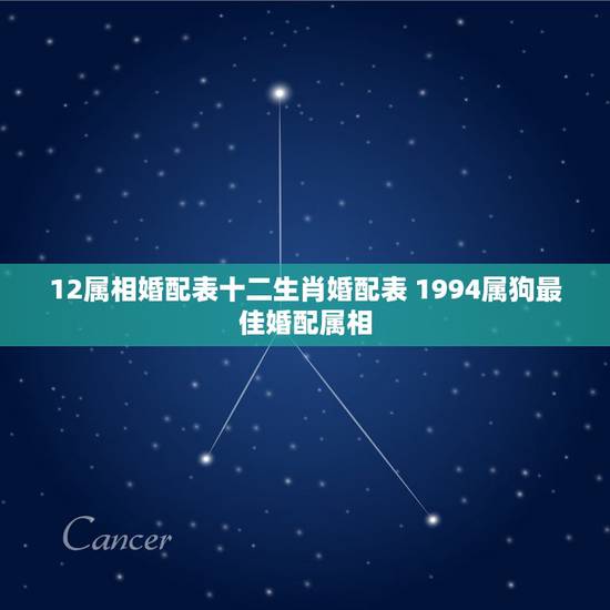 12属相婚配表十二生肖婚配表 1994属狗最佳婚配属相 12属相婚配表十二生肖婚配表 1994属狗最佳婚配属相