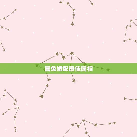 属兔婚配最佳属相,属兔和什么属相比较相配 属兔婚配最佳属相,属兔和什么属相比较相配