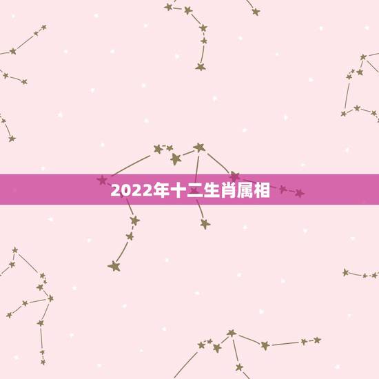 2022年十二生肖属相，2022年适合添丁的属相