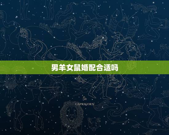 男羊女鼠婚配合适吗，1984男鼠1991女羊婚配