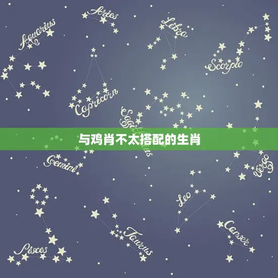 与鸡肖不太搭配的生肖 与鸡肖不太搭配的生肖