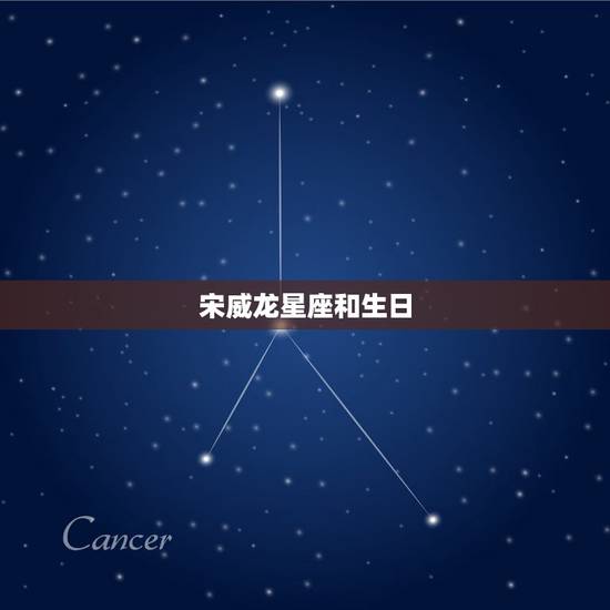 宋威龙星座和生日,宋威龙的农历生日是几号? 宋威龙星座和生日,宋威龙的农历生日是几号?