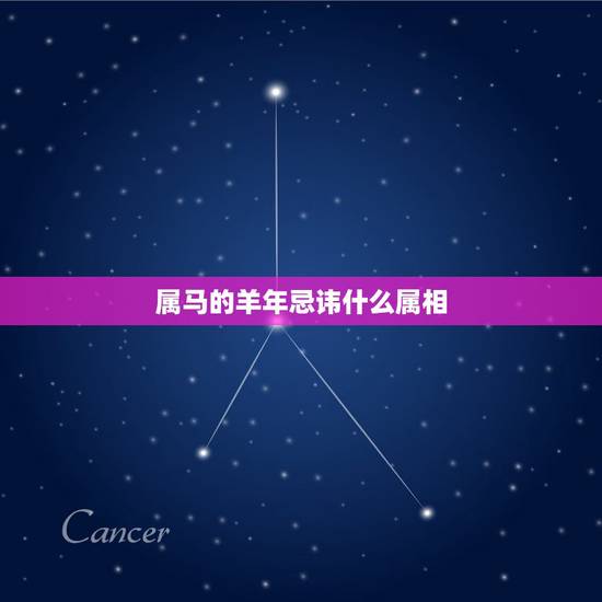 属马的羊年忌讳什么属相，羊年属马忌什么属相