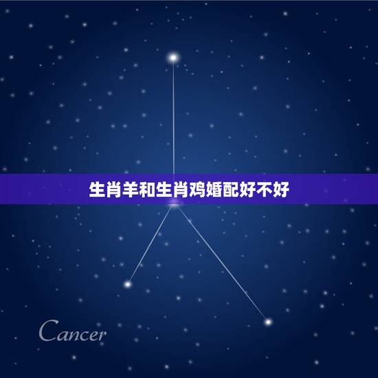 生肖羊和生肖鸡婚配好不好，属鸡人与属羊人婚配如何