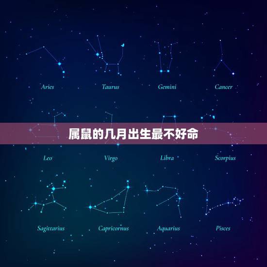 属鼠的几月出生最不好命,属鼠的几点出生更好命 属鼠的几月出生最不好命,属鼠的几点出生更好命