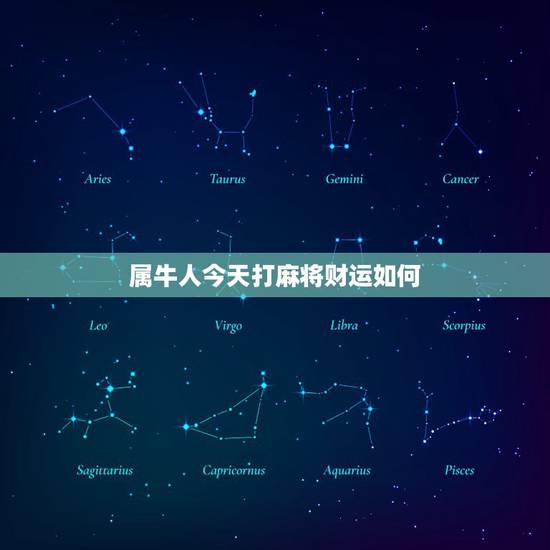属牛人今天打麻将财运如何，2022 年属牛的今天打牌坐哪