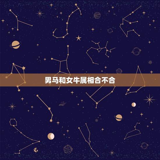 男马和女牛属相合不合，85属牛女与90属马男相配吗