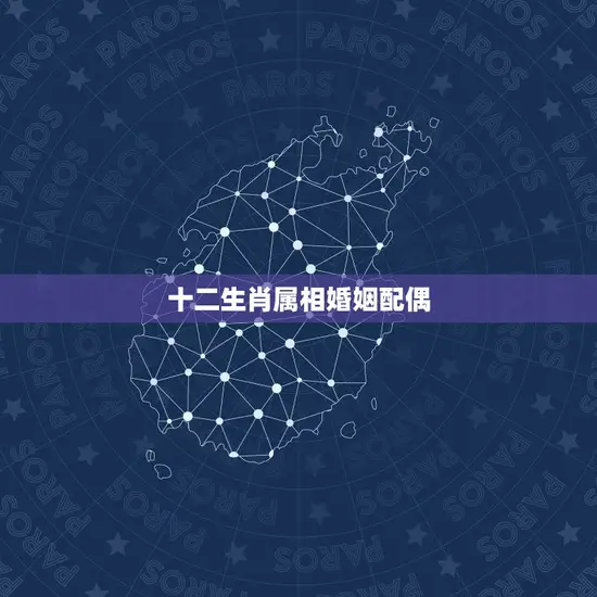 十二生肖属相婚姻配偶