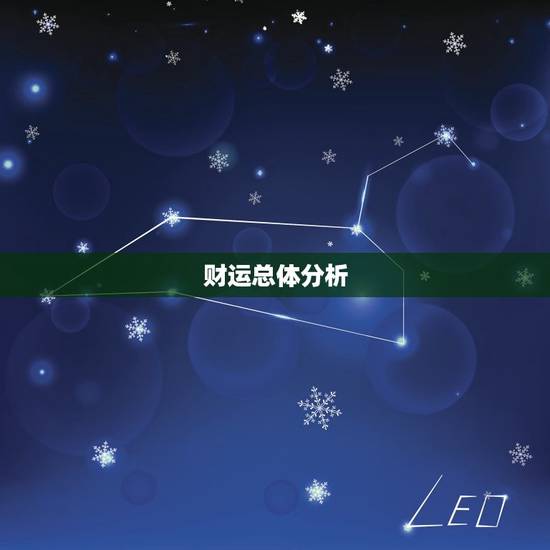 财运总体分析 财运总体分析