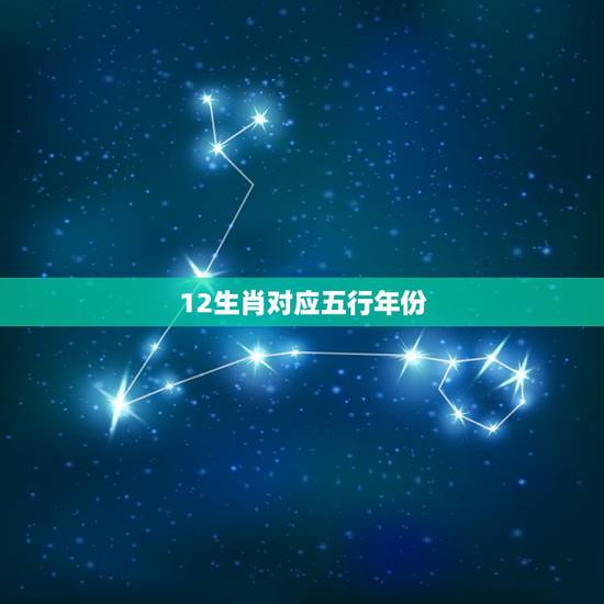 12生肖对应五行年份,十二生肖对应的天干地支是什么 12生肖对应五行年份,十二生肖对应的天干地支是什么