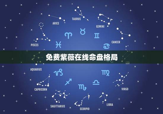 免费紫薇在线命盘格局，免费紫薇在线命盘详解免费