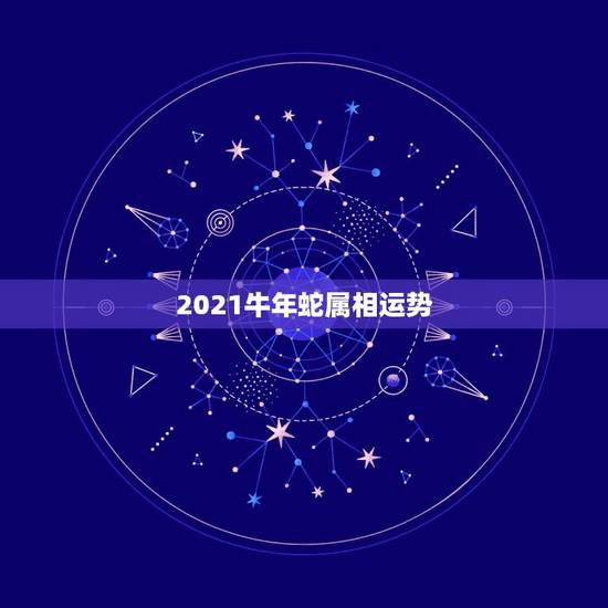 2021牛年蛇属相运势，2021年蛇的运势和财运