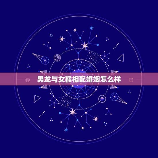 男龙与女猴相配婚姻怎么样，1980属猴的一生婚姻