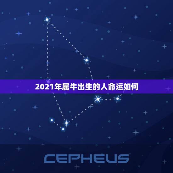2021年属牛出生的人命运如何，2021年属牛的出生时间与命运测算？