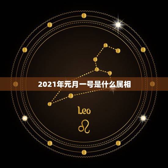 2021年元月一号是什么属相，2021年1月份属什么生肖