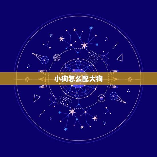 小狗怎么配大狗,梦见大狗生小狗很多血 小狗怎么配大狗,梦见大狗生小狗很多血