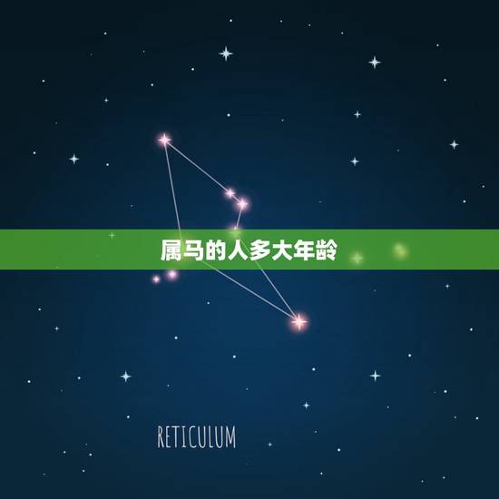 属马的人多大年龄，五几年的马今年多大岁数