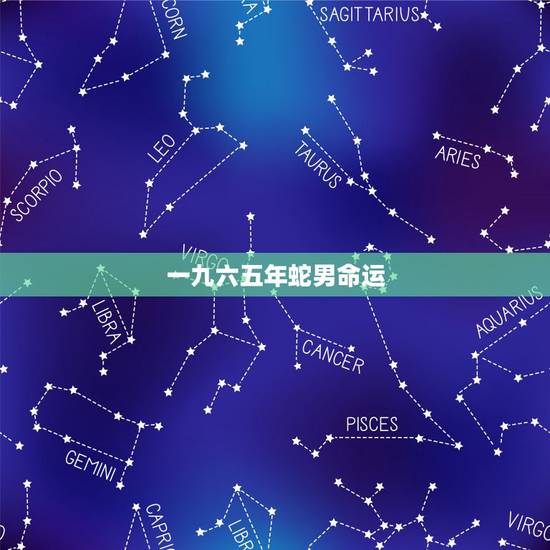 一九六五年蛇男命运,一九六五年属蛇是什么命 一九六五年蛇男命运,一九六五年属蛇是什么命