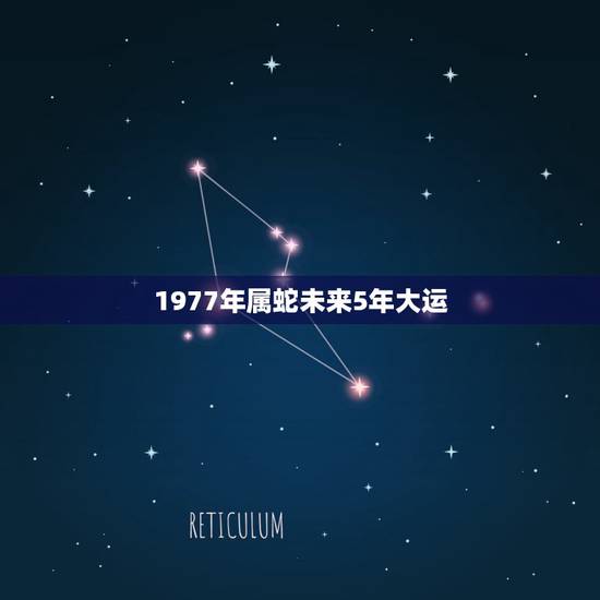 1977年属蛇未来5年大运，1977年属蛇一生有二婚