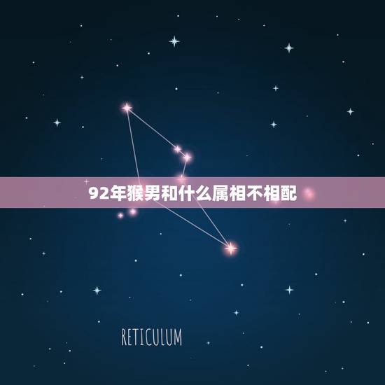 92年猴男和什么属相不相配，女属猴和男属鸡相配么 生日女1992年10