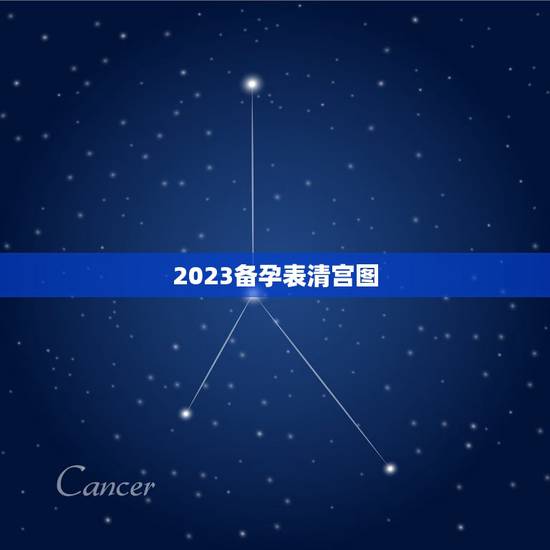 2023备孕表清宫图，看生男生女清宫图准吗