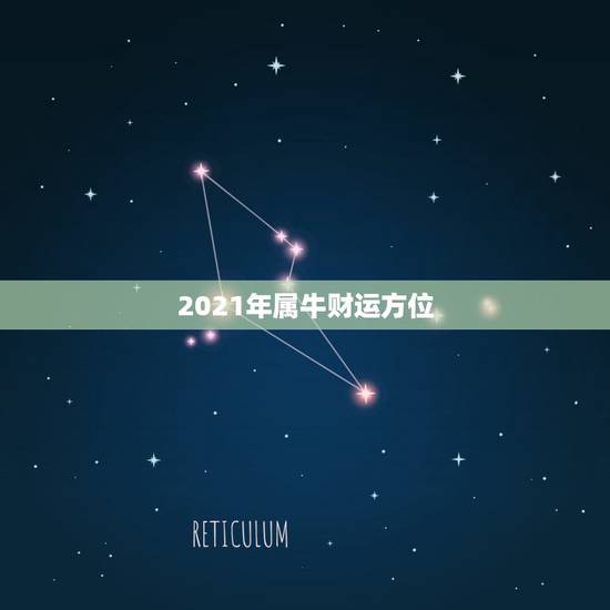 2021年属牛财运方位，2021年十二生肖运程
