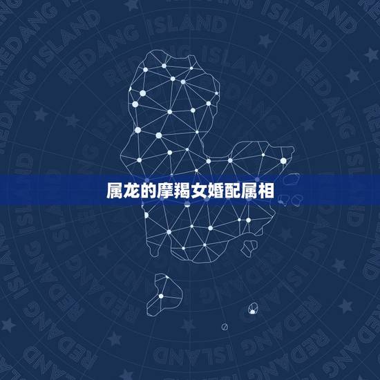 属龙的摩羯女婚配属相，属龙的摩羯女和哪个属相星座比较配