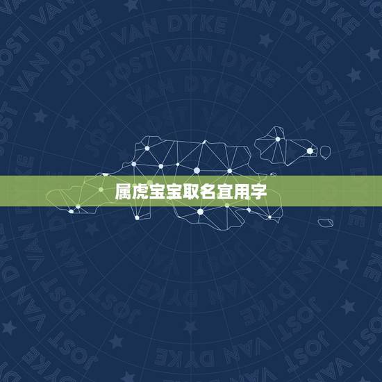属虎宝宝取名宜用字,属虎男孩起名宜用字 属虎宝宝取名宜用字,属虎男孩起名宜用字