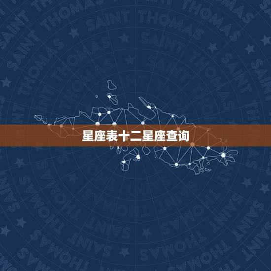 星座表十二星座查询 12星座吃不胖的星座女