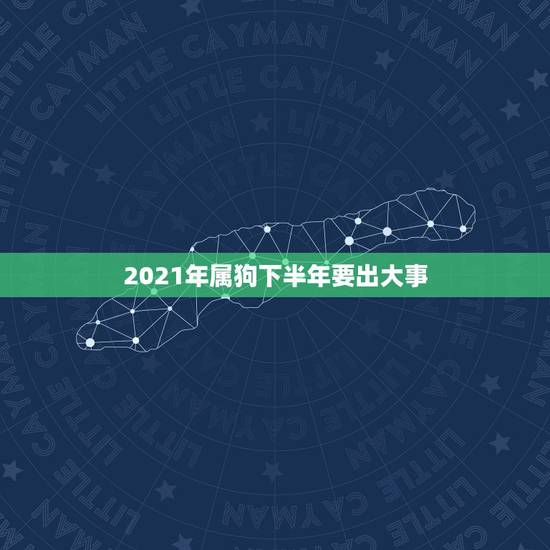 2021年属狗下半年要出大事，2021年属狗下半年要出大事