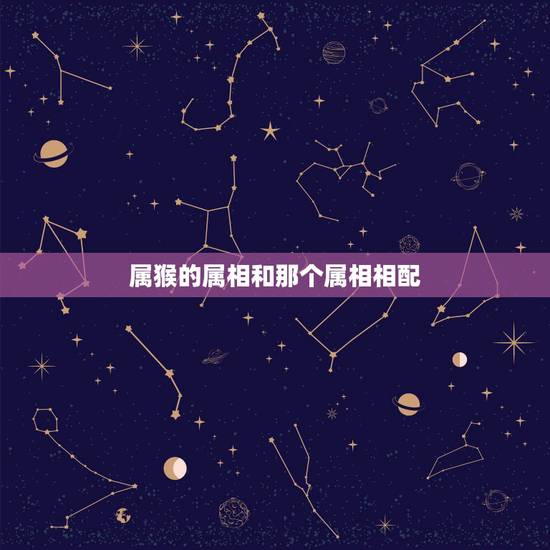 属猴的属相和那个属相相配，属猴的和什么属相最配，属猴的属相婚配表