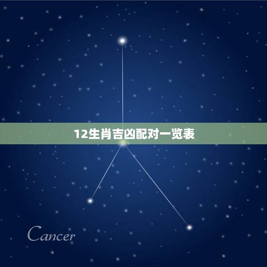 12生肖吉凶配对一览表,十二生肖是哪几个生肖 12生肖吉凶配对一览表,十二生肖是哪几个生肖