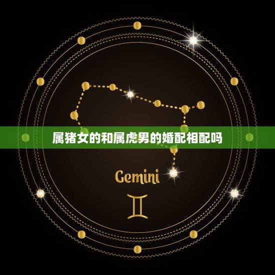属猪女的和属虎男的婚配相配吗，属猪女和属虎男配吗？