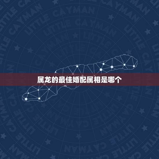 属龙的最佳婚配属相是哪个，属龙人最佳婚配