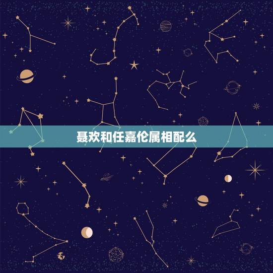 聂欢和任嘉伦属相配么，见过杨紫本人什么感受？