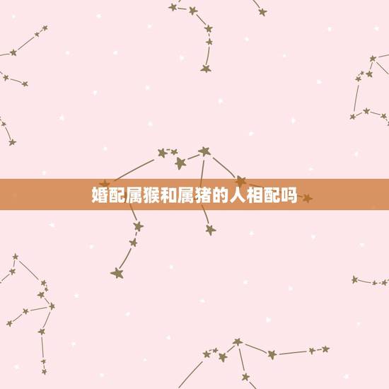 婚配属猴和属猪的人相配吗,属猴的和属猪的相配吗 婚配属猴和属猪的人相配吗,属猴的和属猪的相配吗